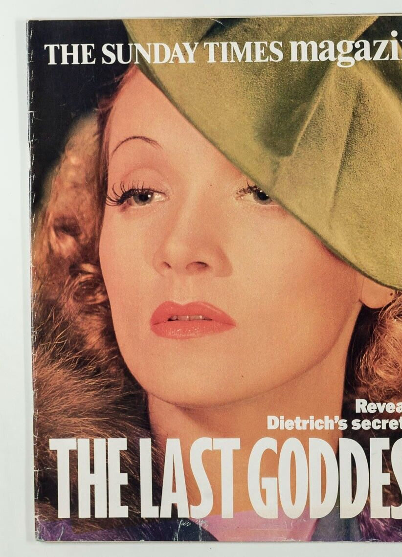 Marlene Dietrich WONDERBRA Wayne's World GILLIAN SLOVO Magritte S TIMES magazine