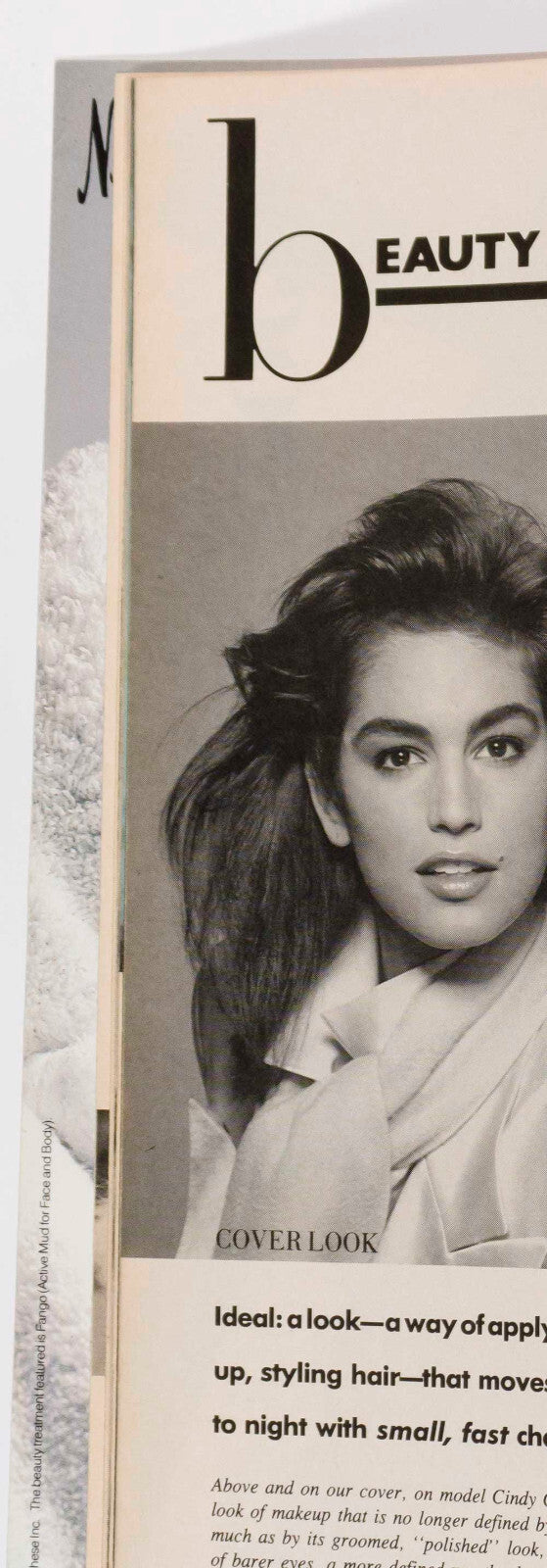CINDY CRAWFORD 1st Vogue AVEDON The SuperModels TURLINGTON Sigourney HORST Penn