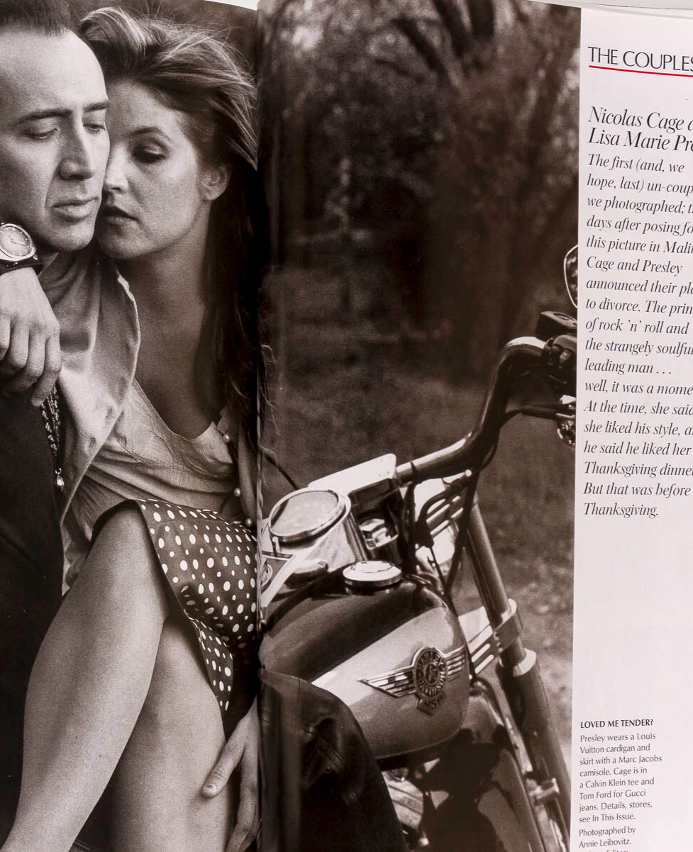 Debra Messing KIERAN CULKIN Ben Stiller VOGUE February 2003 Lisa Marie Presley