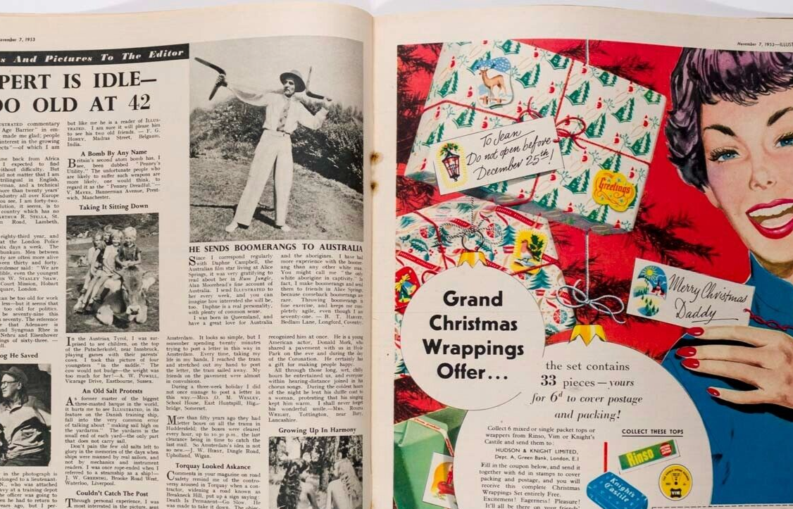 Vivien Leigh LAURENCE OLIVIER Barbara Goalen lLLUSTRATED magazine 1953 Kelloggs