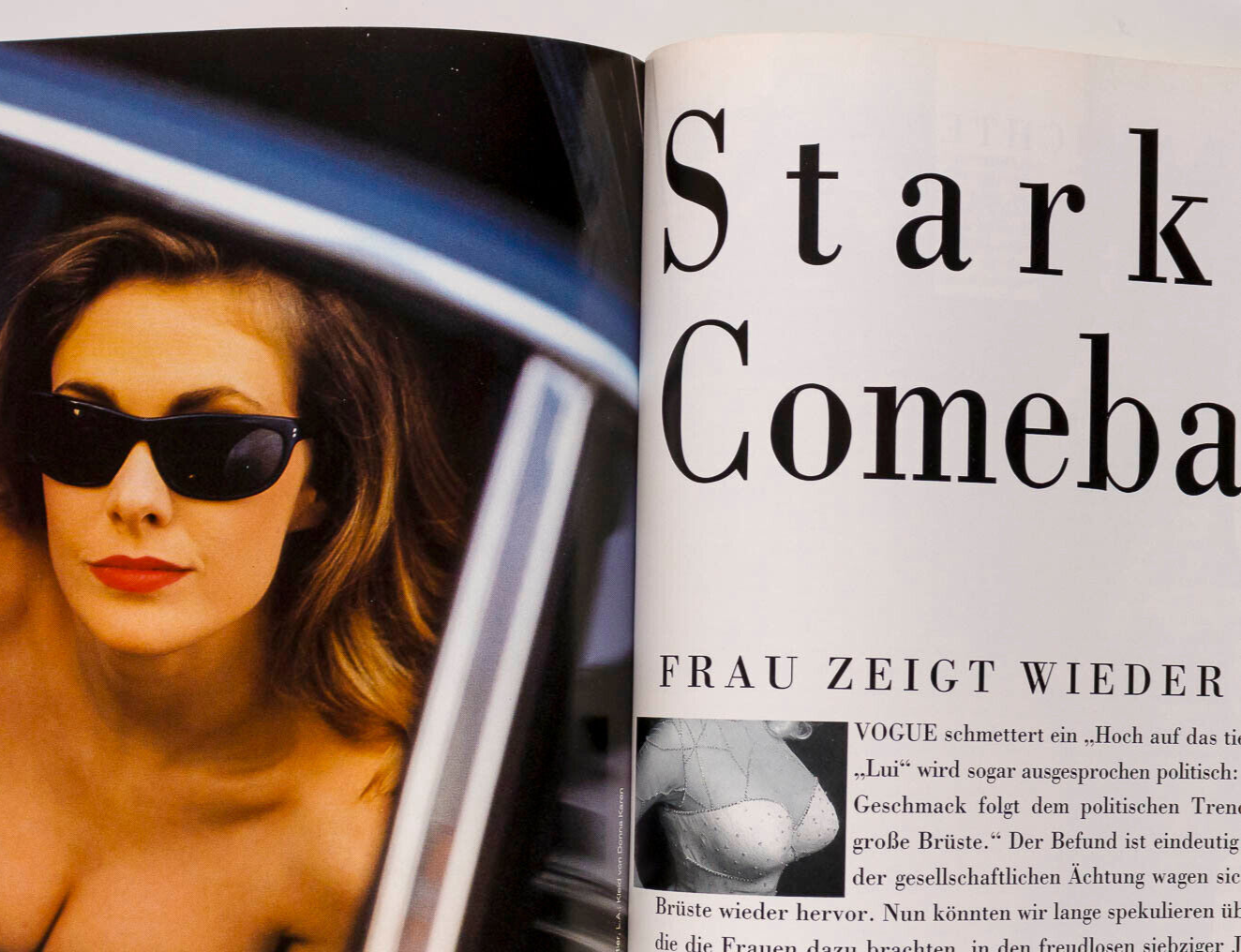 TOM CRUISE Lambert Wilson HERB RITTS Manner Vogue magazine 1987 men DEUTSCH vtg