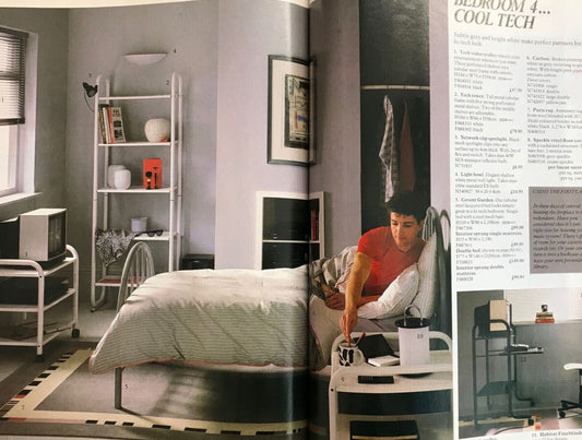 HABITAT Storage Solutions catalogue TERENCE CONRAN Lights INTERIORS magazine VTG