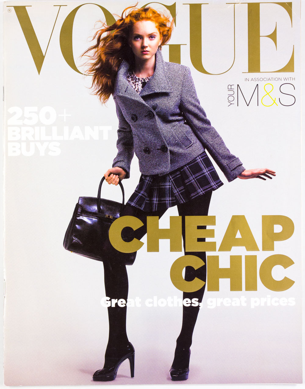 LILY COLE Romilly Weeks EMILIA FOX Annabelle Neilson VOGUE MAGAZINE Trend 2007