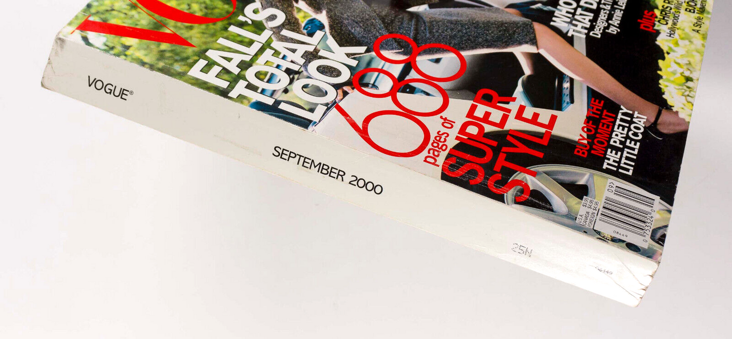 Bridget Hall BJORK Ana Claudia Michels CHRIS ROCK Carmen Kass USA Vogue 2000 Sep