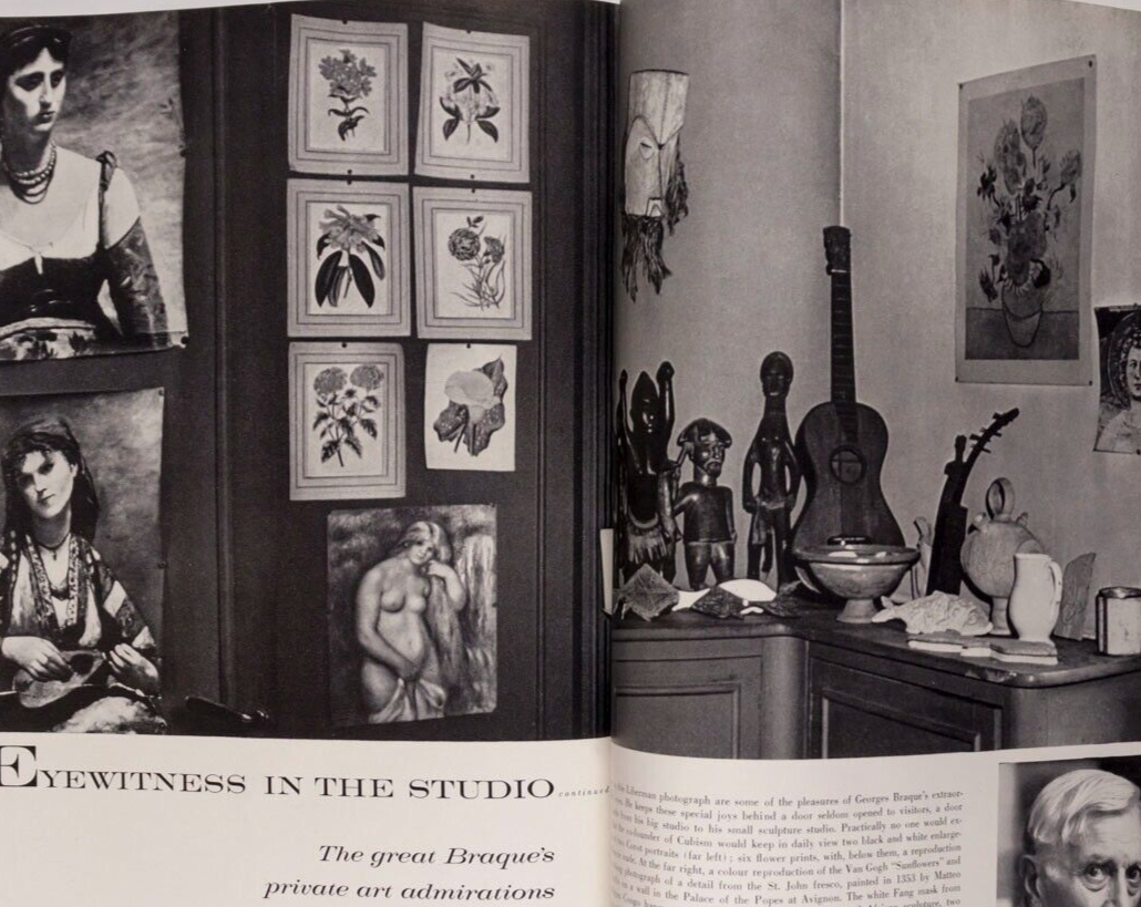 SARA THOM George Braque PICASSO Penn HORST Ingrid Bergman MAYA PLISETSKAYA Vogue