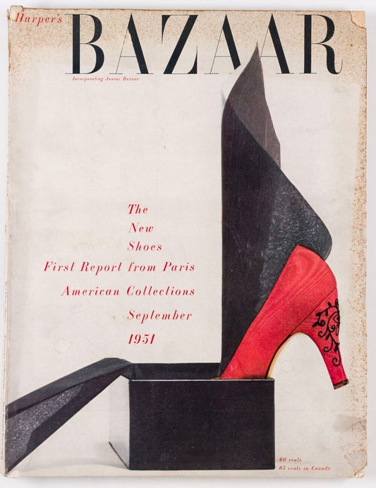 ANDY WARHOL Balenciaga MATISSE Harpers Bazaar 1951 September GAUDI Avedon PARIS