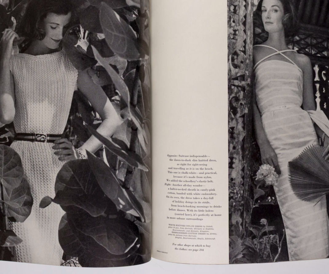 NORMAN PARKINSON Wenda CARL ERICKSON Vogue May 1957 Colette RENE GRUAU Stemp VTG