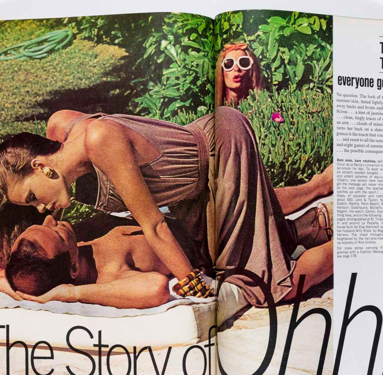 Lisa Taylor DEBORAH TURBEVILLE Helmut Newton VOGUE May 1975 Susan Sontag AVEDON
