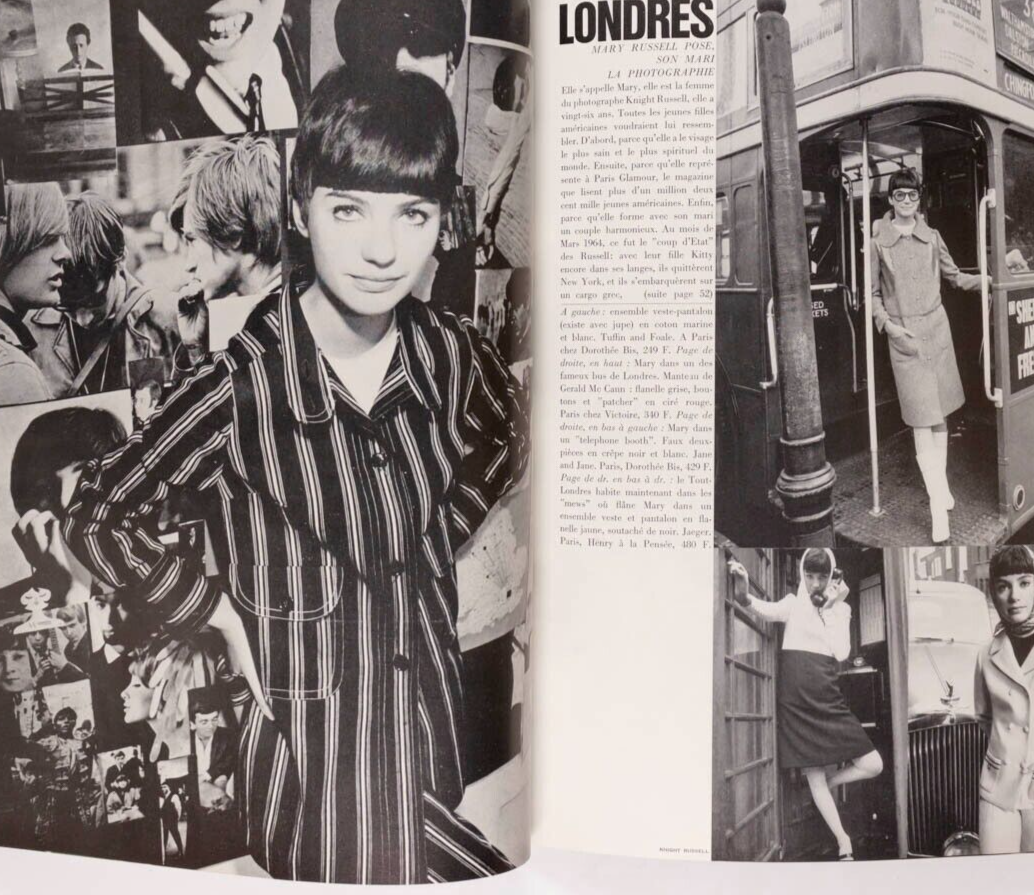 Guy Bourdin ANITA PALLENBERG Rolex PARIS VOGUE February 1965 60th birthday gift