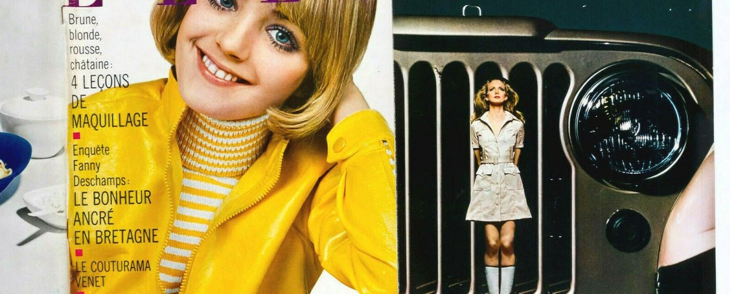 ANTONIO LOPEZ HARRI PECCINOTTI Helmut Newton Pierre D'Alby FRENCH ELLE magazine