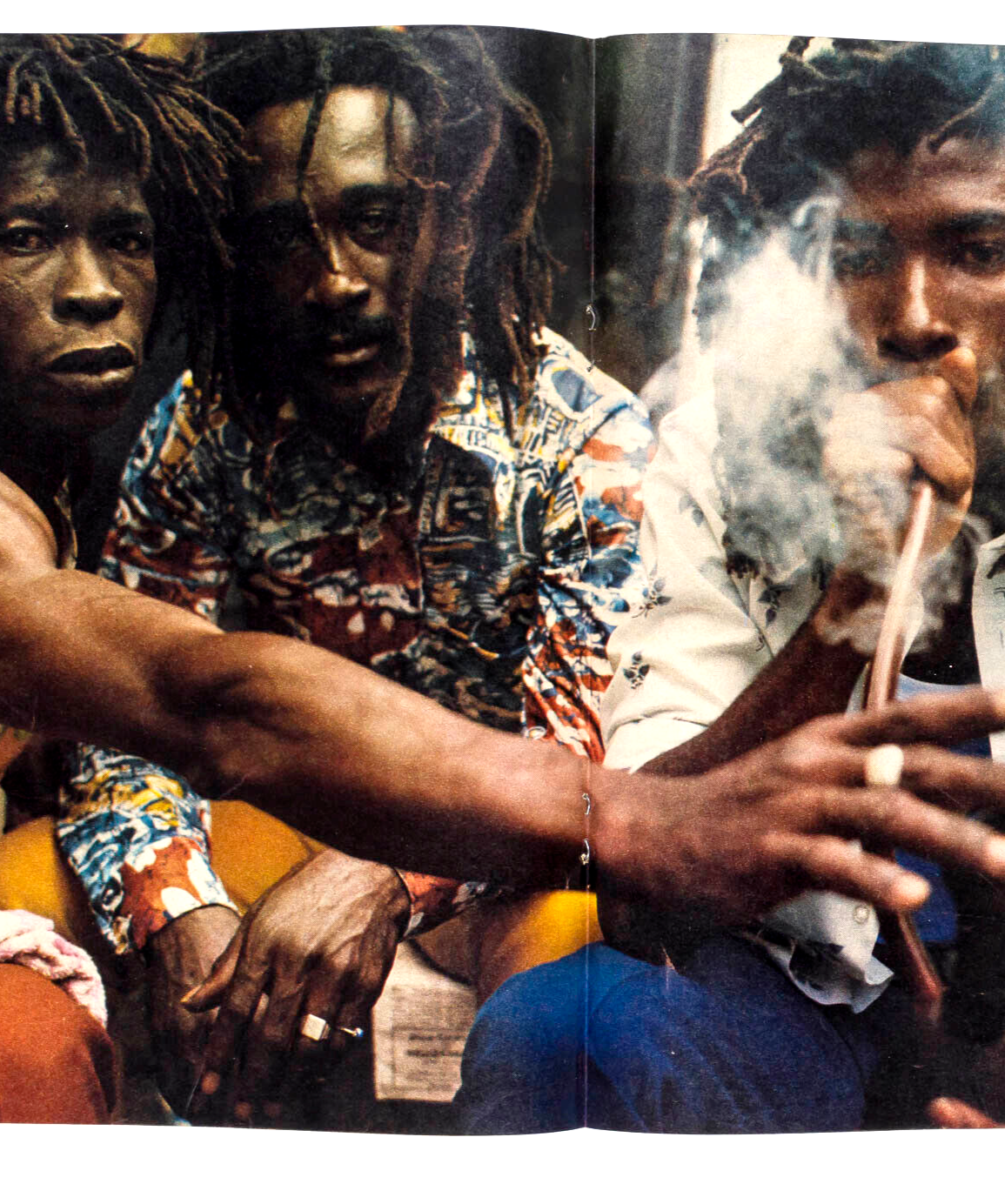 RASTAFARIANS Jamaica COLIN JONES Reggae HAILE SELLASIE Rasta ~ Observer magazine