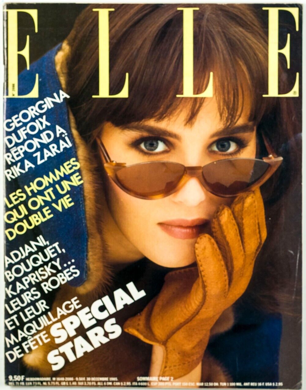 Isabelle Adjani CAROLE BOUQUET Valerie Kaprisky RIKA ZARAI Hommes FRENCH ELLE