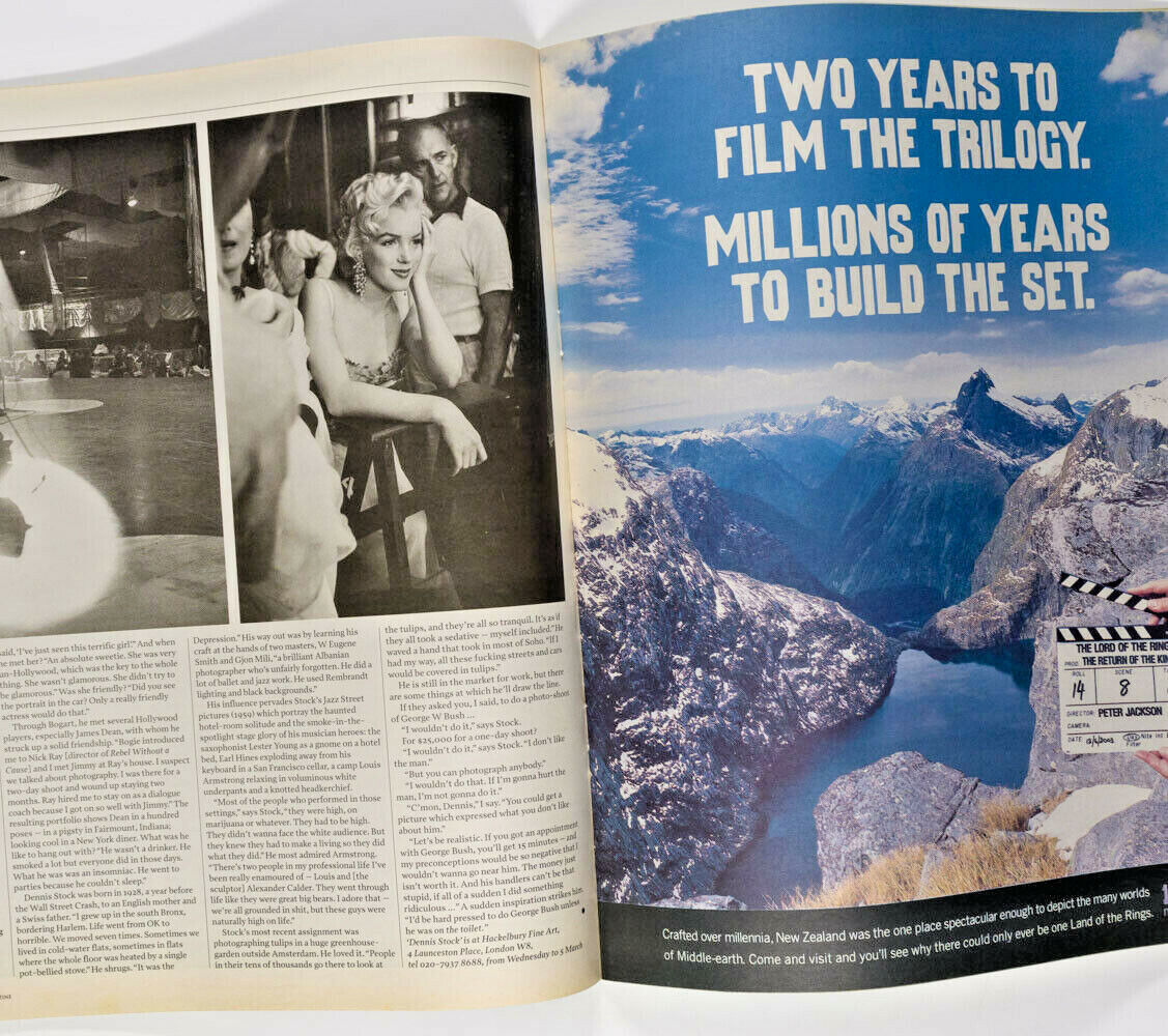 AUDREY HEPBURN Dennis Stock JAMES DEAN Marilyn Monroe ICONS Independent magazine