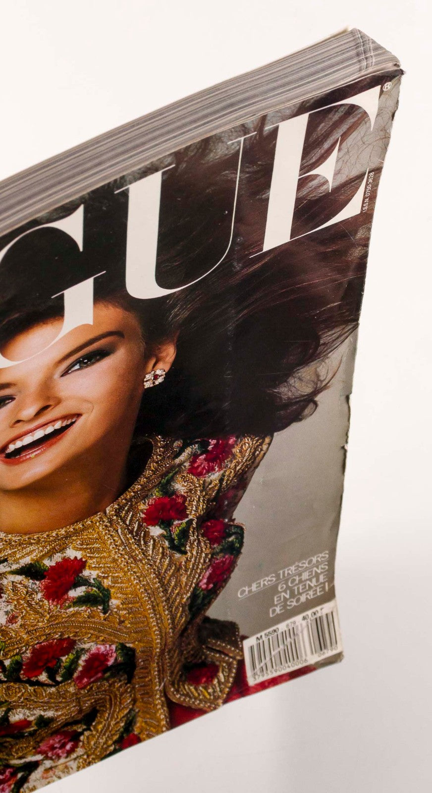 Linda Evangelista JOAN DIDION Guy Bourdin CINDY Uma PARIS VOGUE September 1987