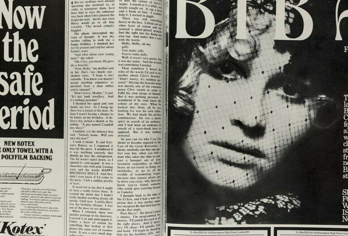 SARAH MOON Rudolf Nureyev OSSIE CLARK Maudie James BIBA Brighton HONEY magazine