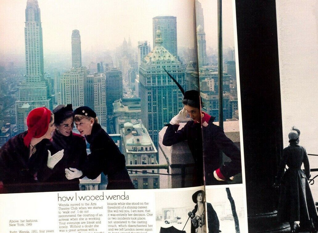 JERRY HALL Norman Parkinson IMAN Russian USSR Wenda THE SUNDAY TIMES magazine UK