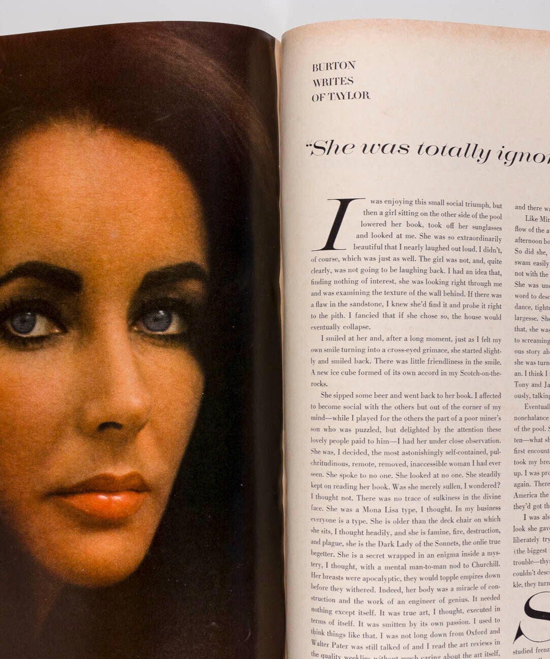 Blow Up WILHELMINA COOPER Veruschka VOGUE March 1965 COURREGES Liz Taylor WARHOL