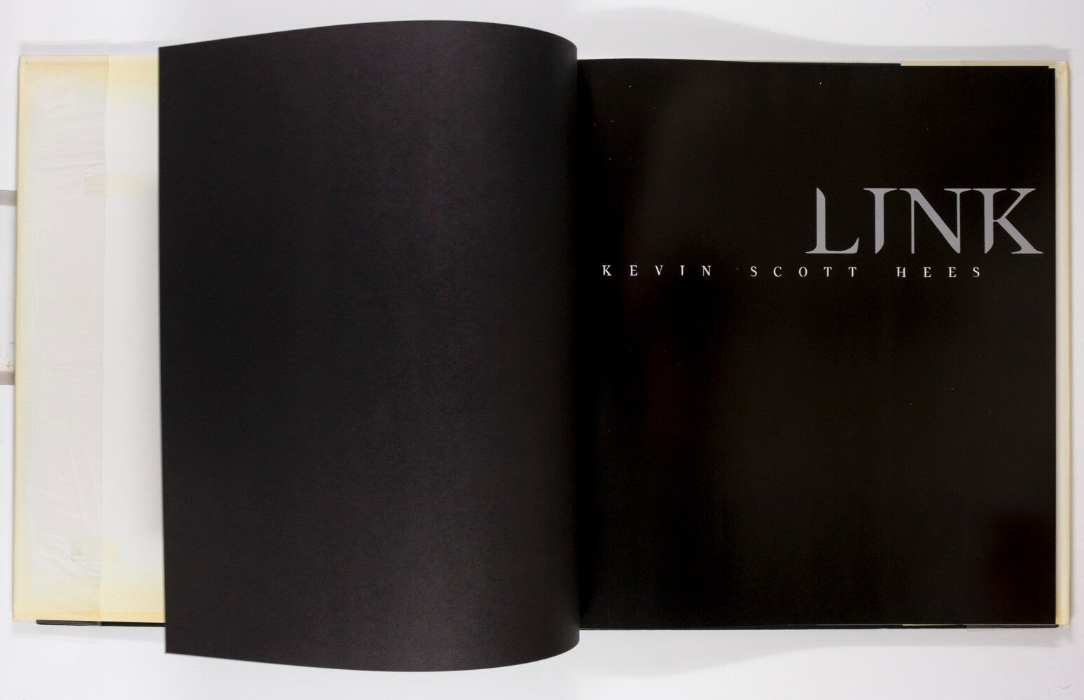 Link KEVIN SCOTT HEES Hardback Book + SIGNED LETTER 1st Ed 1997 Association Copy