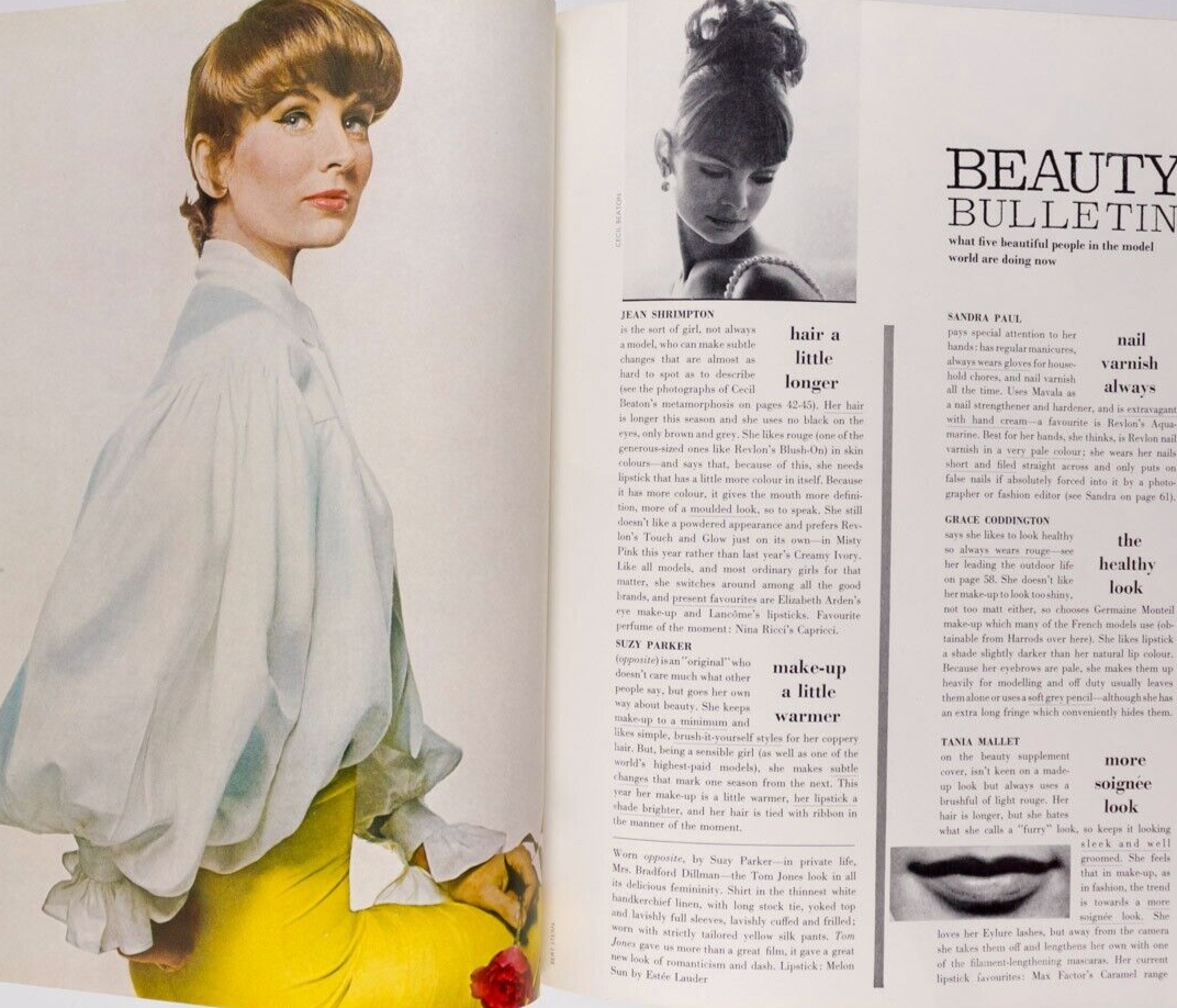 LAUDOMIA HERCOLANI Jean Shrimpton KENNINGTON Helmut Newton SANDRA PAUL Wan VOGUE