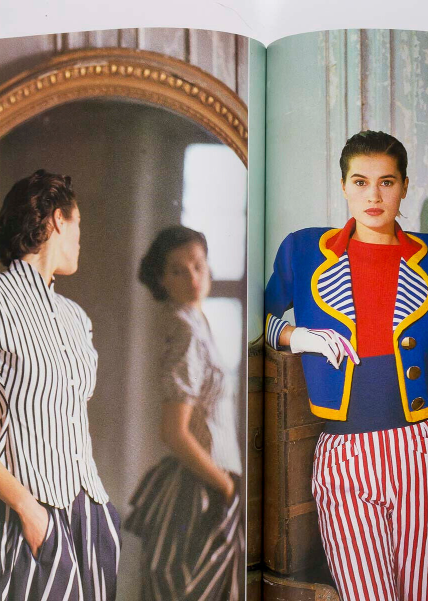 LINDA EVANGELISTA Yasmin Le Bon CHRISTY TURLINGTON Paris Vogue April 1988 Bijoux