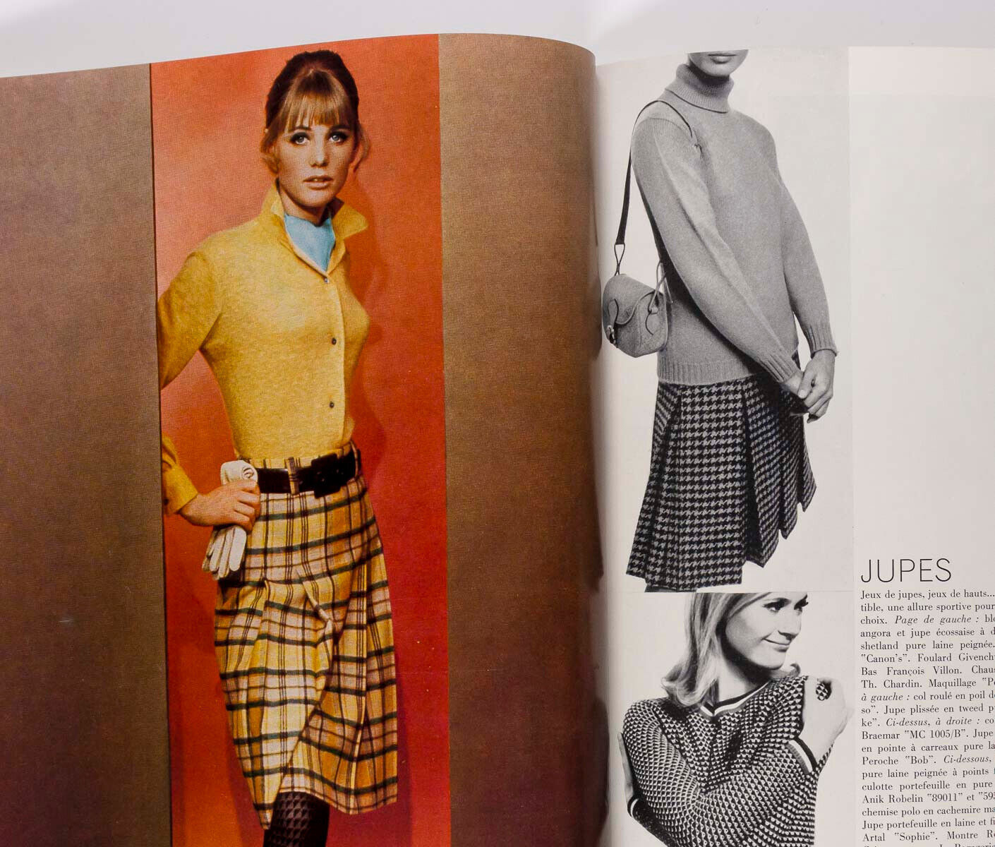 SONDRA PETERSON by GUY BOURDIN Pret-A-Porter FRANCO RUBARTELLI Caron PARIS VOGUE