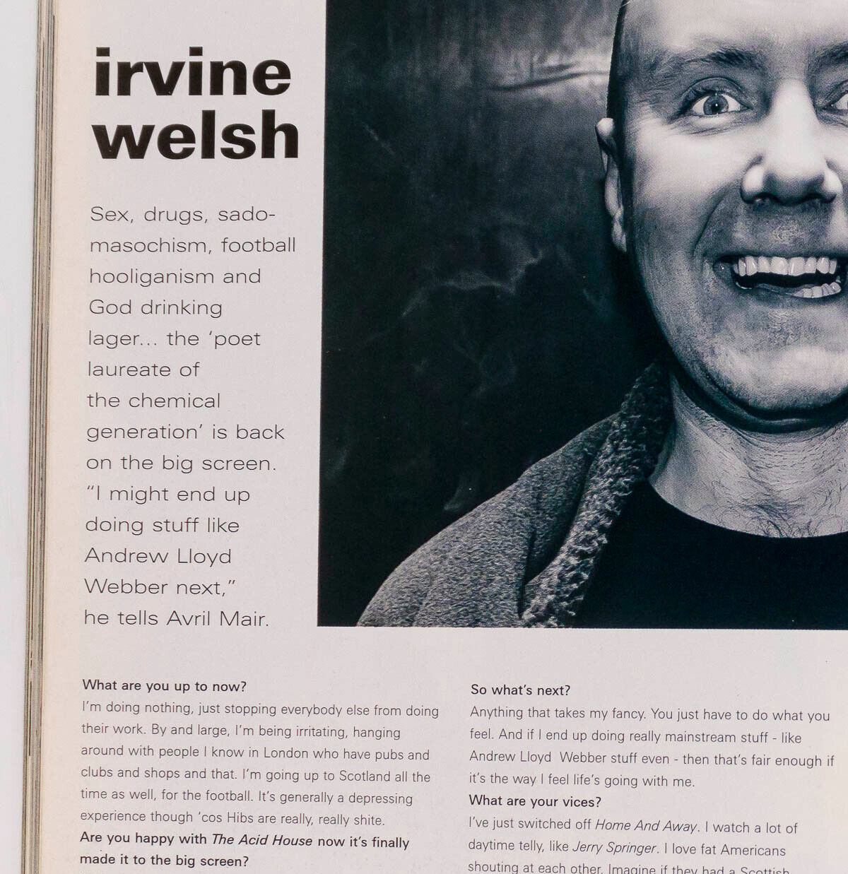 KAWS Playstation i-D magazine ALEXANDER McQUEEN Tom Sachs IRVINE WELSH Tesh UK