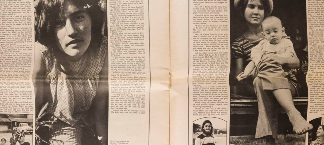 Charles Manson THE FAMILY Beatles ROLLING STONE magazine 25 June 1970 Clapton 61
