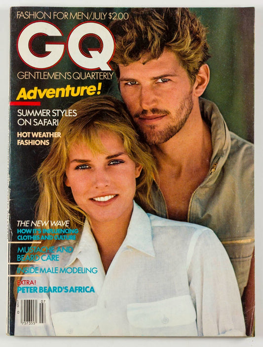 Anette Stai MATT NORKLUN Peter Beard DAVID GEFFEN Africa SNEAKERS GQ July 1981