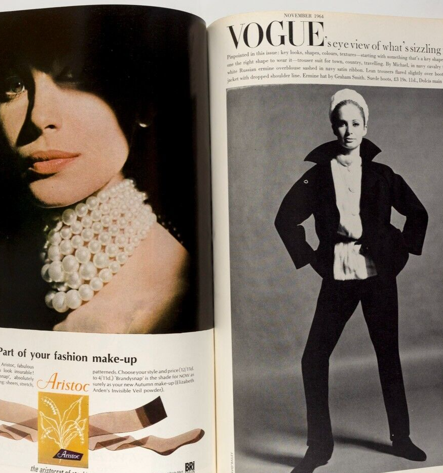 Jane Holzer AUDREY HEPBURN Givenchy VOGUE November 1964 Quant NICOLE DE LAMARGE