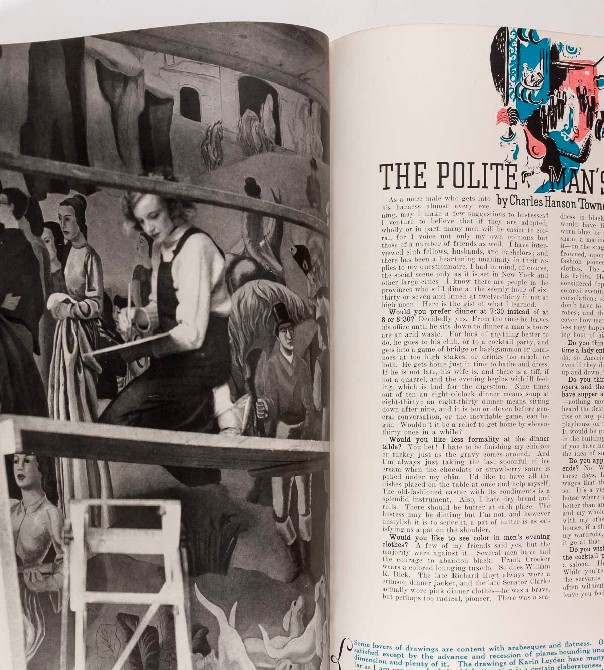 Marinsky HAWAII Aldous Huxley Town & Country magazine March 1938 Karin Leyden US