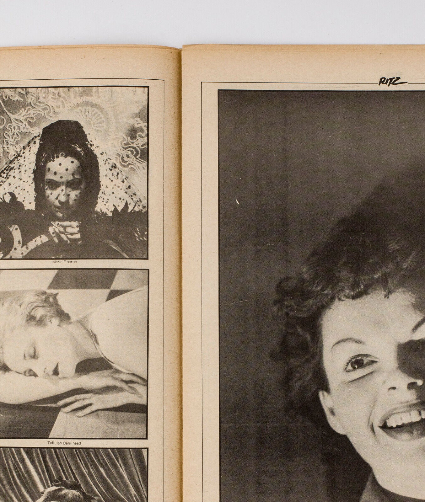 Cecil Beaton VIVIEN LEIGH Liberace OLIVER REED Judy Garland HELVIN Ritz magazine