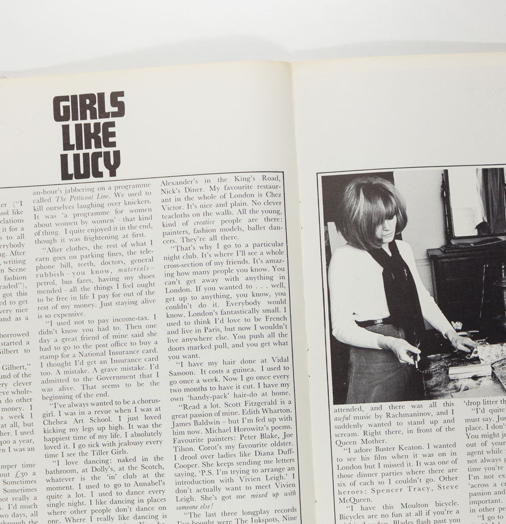 ARTHUR MILLER Charlotte Rampling TWIGGY Susannah York LONDON LIFE magazine 1966