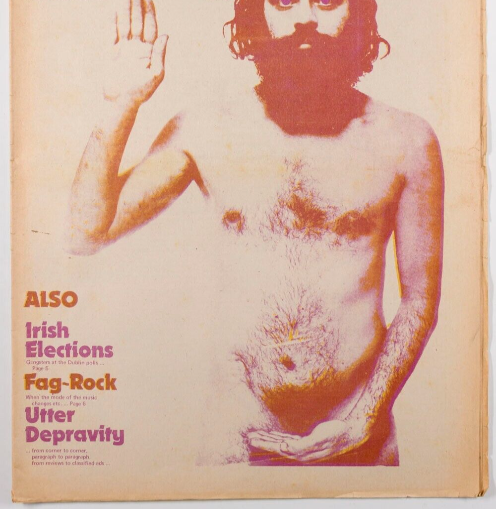 ALLEN GINSBERG Kerouac NEW YORK DOLLS Yoko R CRUMB  International Times magazine