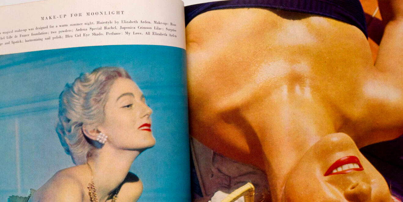 Norman Parkinson CARMEN DELL'OREFICE John Ward Vogue Beauty Book 1951 Blumenfeld