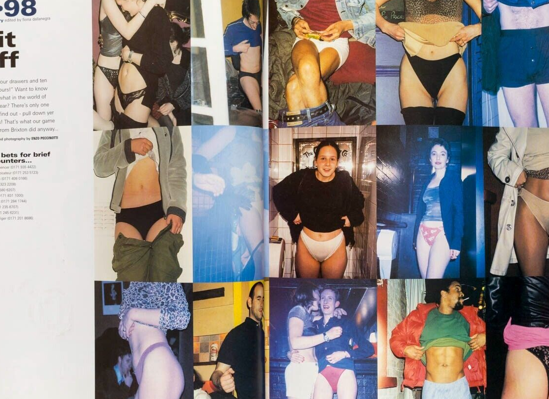 Erin O'Connor CHLOE SEVIGNY Mark Borthwick JUERGEN TELLER Kirsten Owen  BLUE i-D