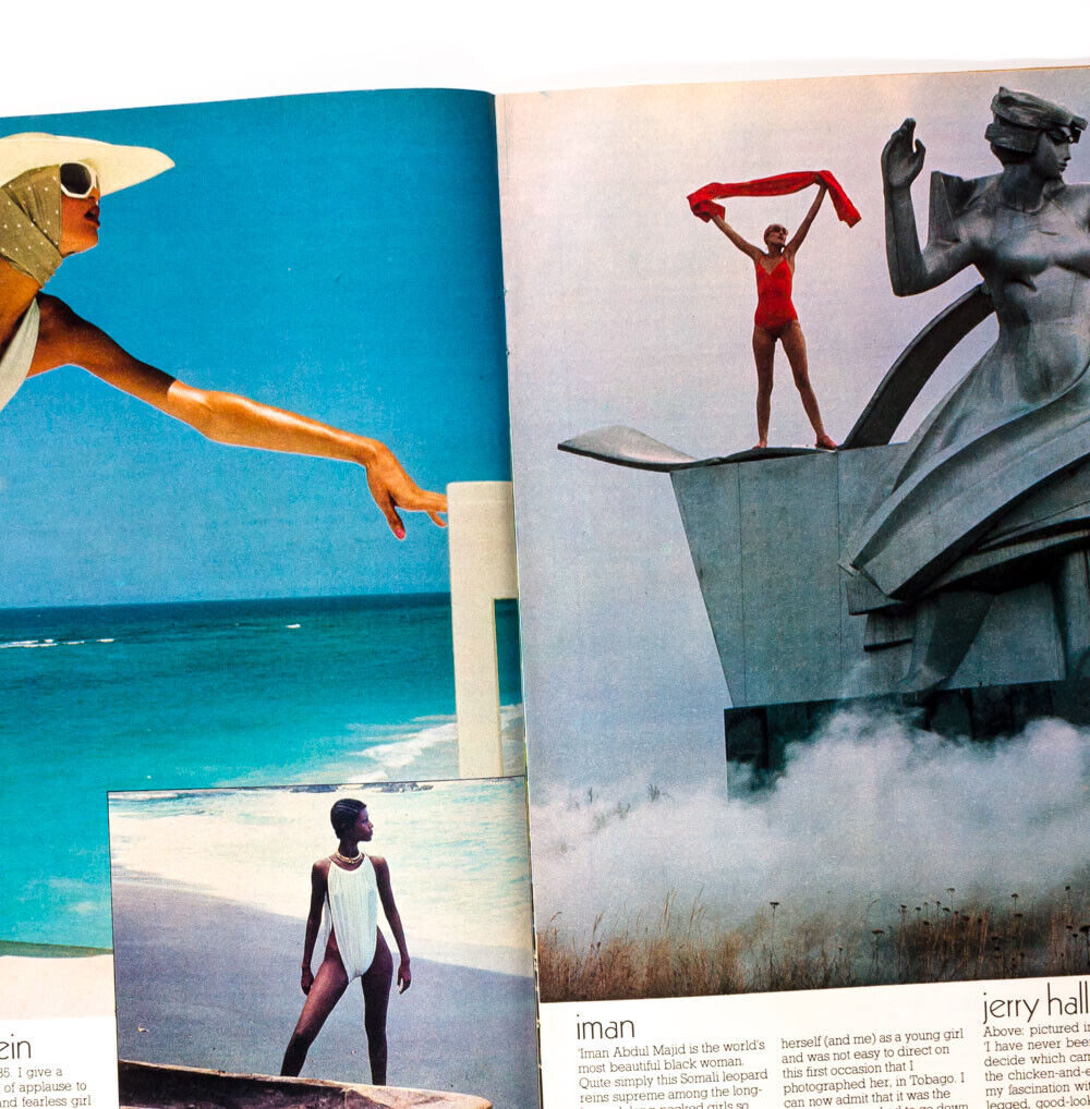 JERRY HALL Norman Parkinson IMAN Russian USSR Wenda THE SUNDAY TIMES magazine UK