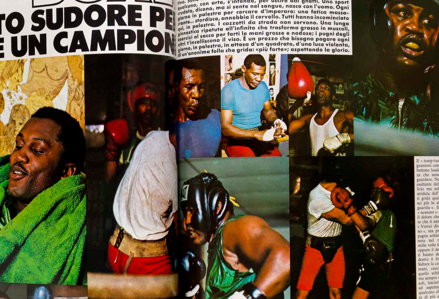 1st BLACK ISSUE L'uomo Vogue JAMES BALDWIN Miles Davis WILLI SMITH Joe Frazier A