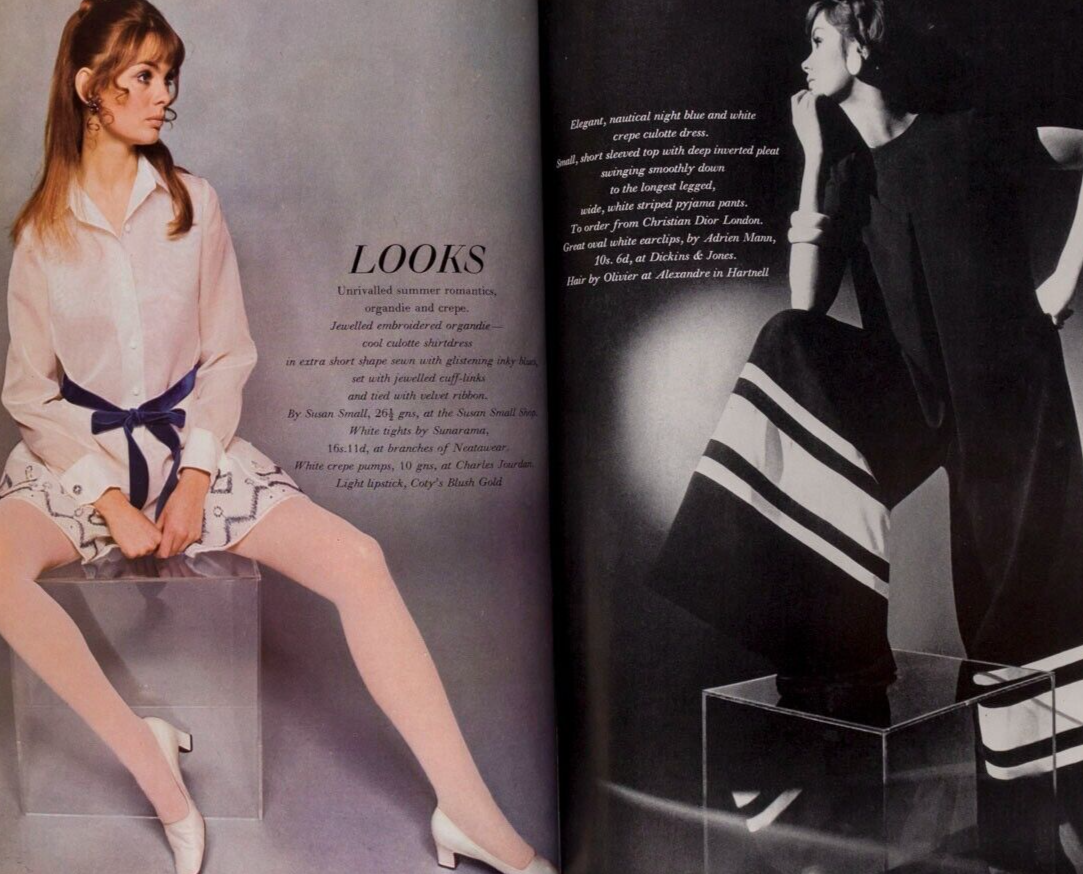 Celia TWIGGY Shrimpton MIA FARROW Bardot JULIE CHRISTIE Men FRANCOIS HARDY Vogue