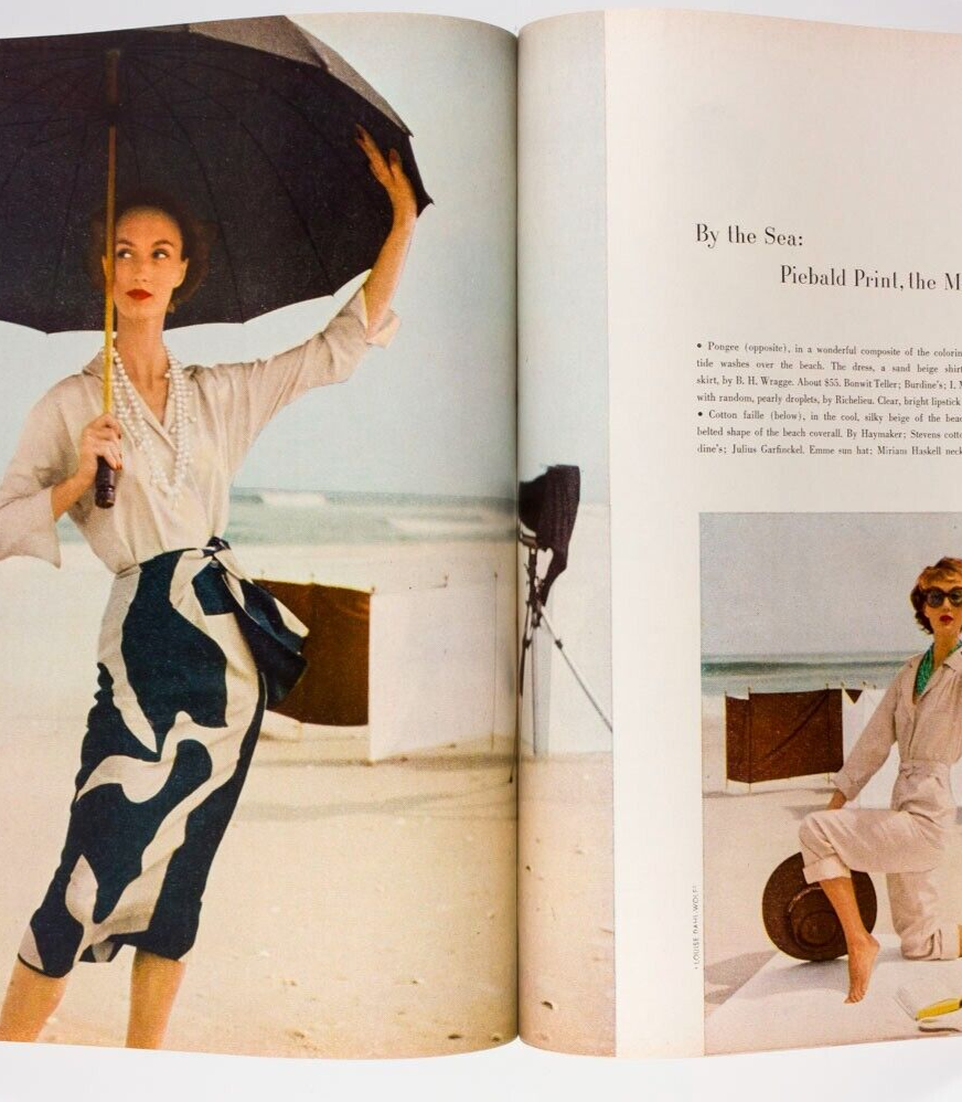 Andy Warhol SUNNY HARNETT Avedon HARPERS BAZAAR December 1954 GRACE KELLY