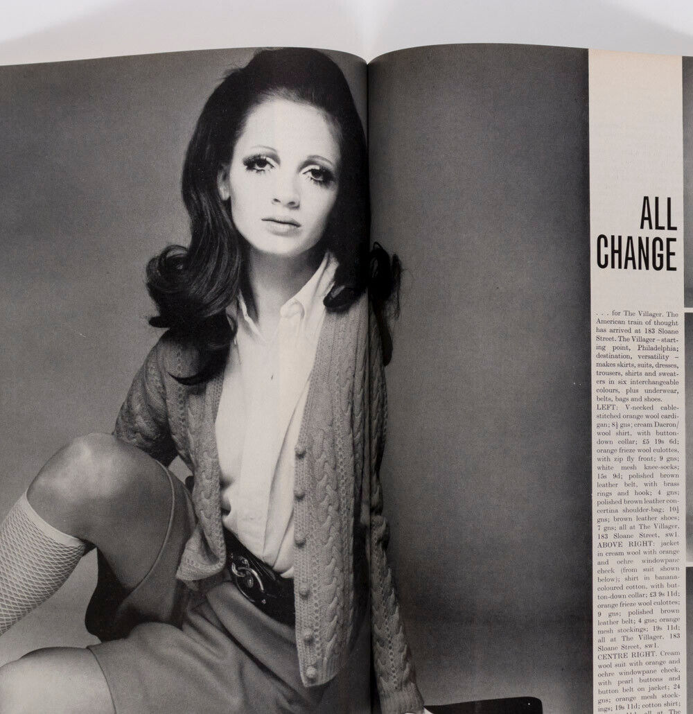 DONYALE LUNA Ungaro DONNA MITCHELL Warhol FLEETWOOD MAC Quant QUEEN magazine vtg