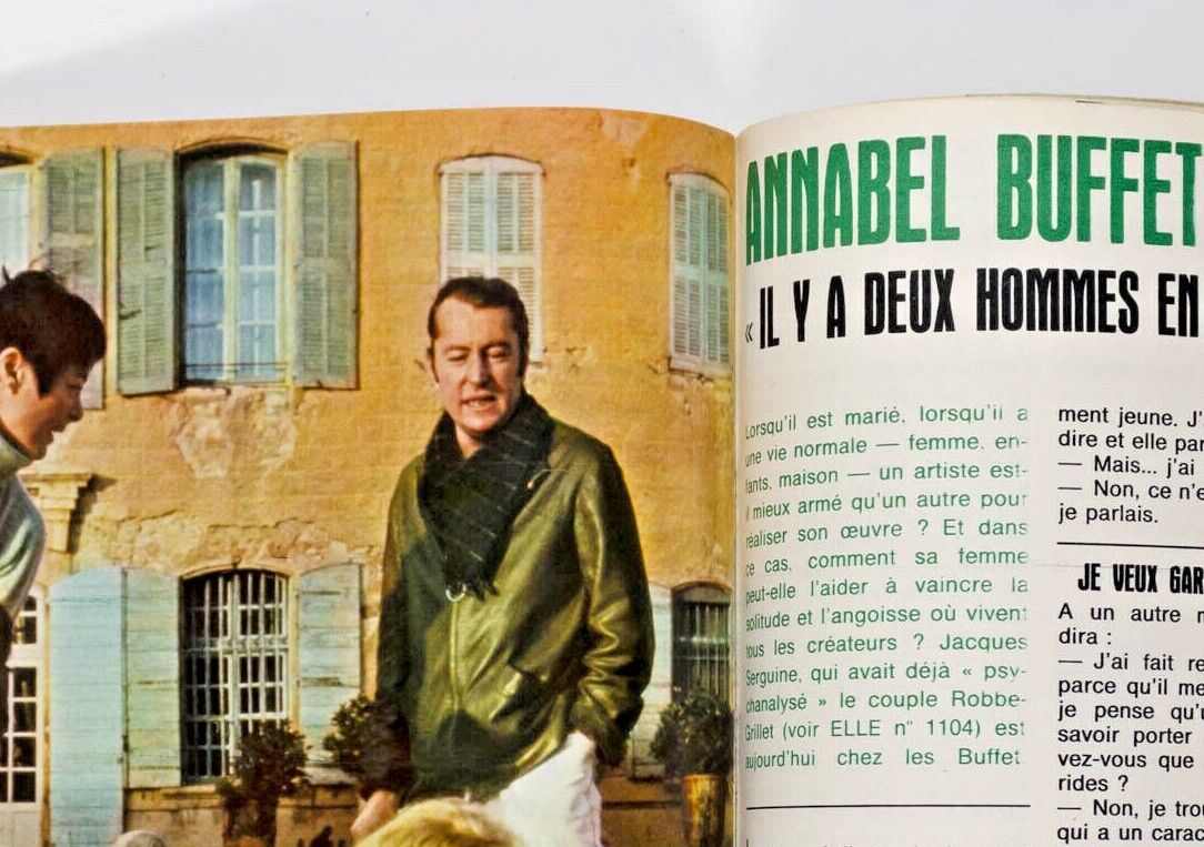 ANTONIO LOPEZ Harri Peccinotti BERNARD BUFFET Beatles BOB RICHARDSON French Elle