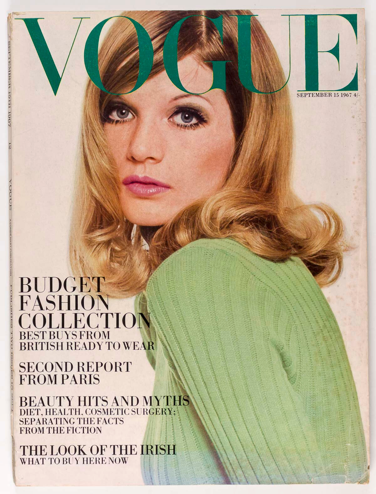 Van Rooy TWIGGY Veruschka VOGUE September 15 1967 Parkinson NEWTON Penelope Tree