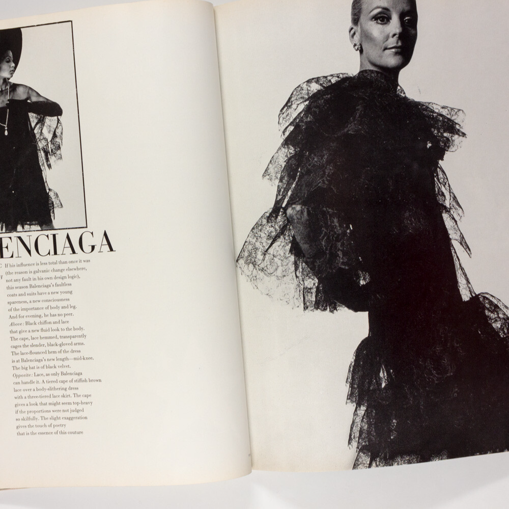 MONICA VITTI Shrimpton GUY BOURDIN Jean Varon NORMAN PARKINSON Balenciaga VOGUE