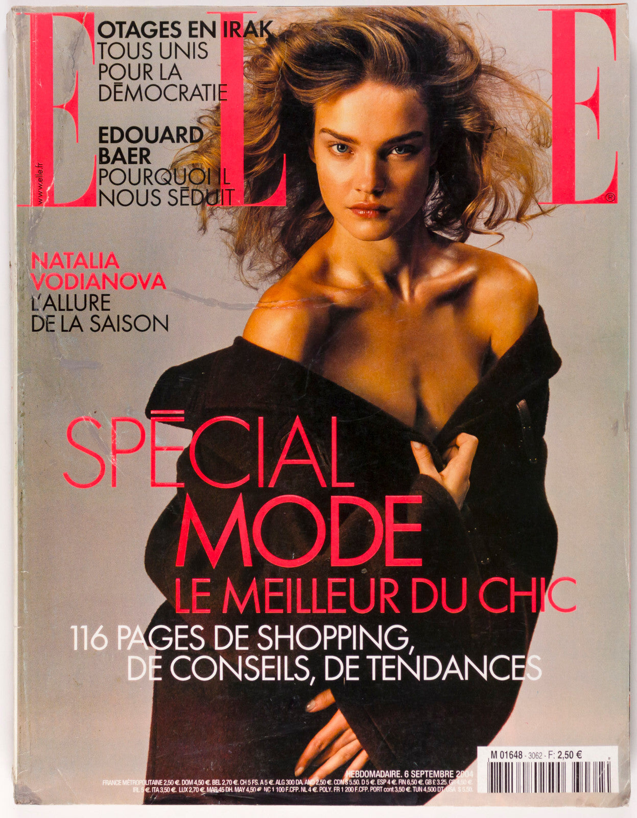 NATALIA VODIANOVA Bjork STEPHAN SEDNAOUI Elle magazine JEAN-BAPTISTE MONDINO vtg