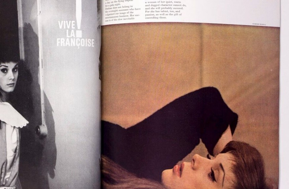 Francoise Dorleac MAGGIE SMITH Terence Donovan SYDNEY NOLAN About Town magazine