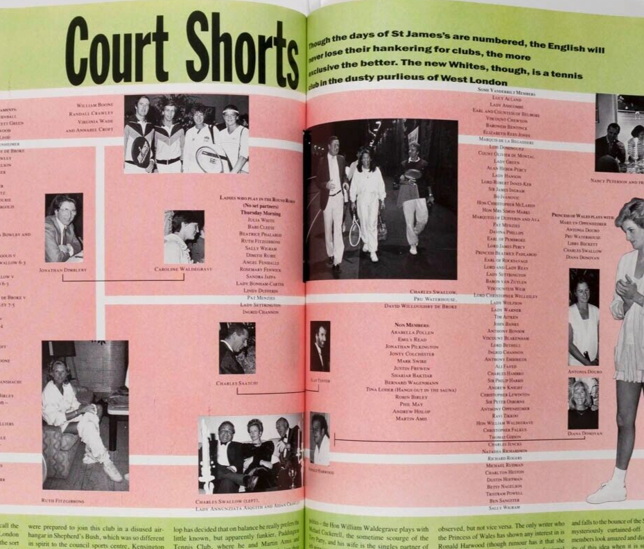 Thierry Mugler OZ MAGAZINE Ruth Rendell TATLER June 1988 David Hockney PICASSO