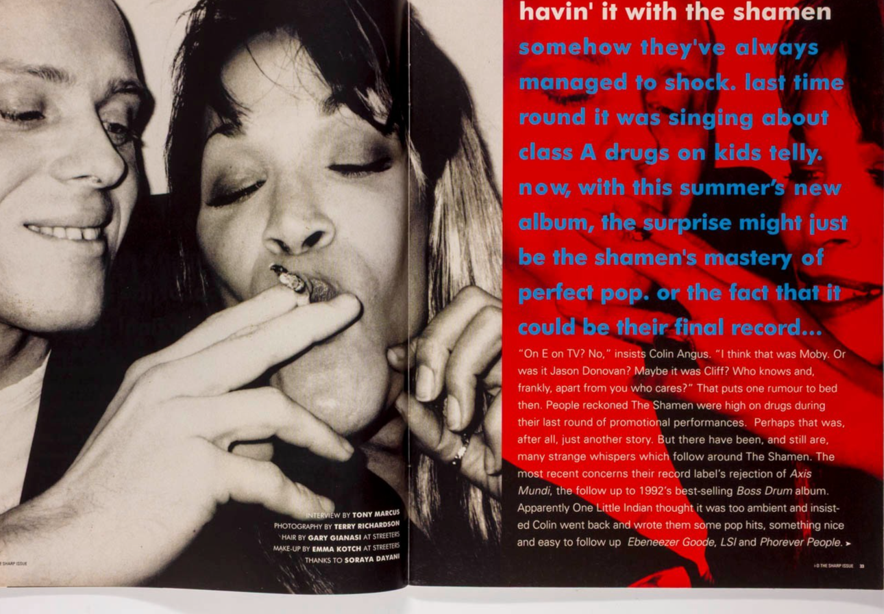 Tank Girl JAMIE HEWLETT Juergen Teller i-D magazine May 1995 Prada EVA HERZIGOVA