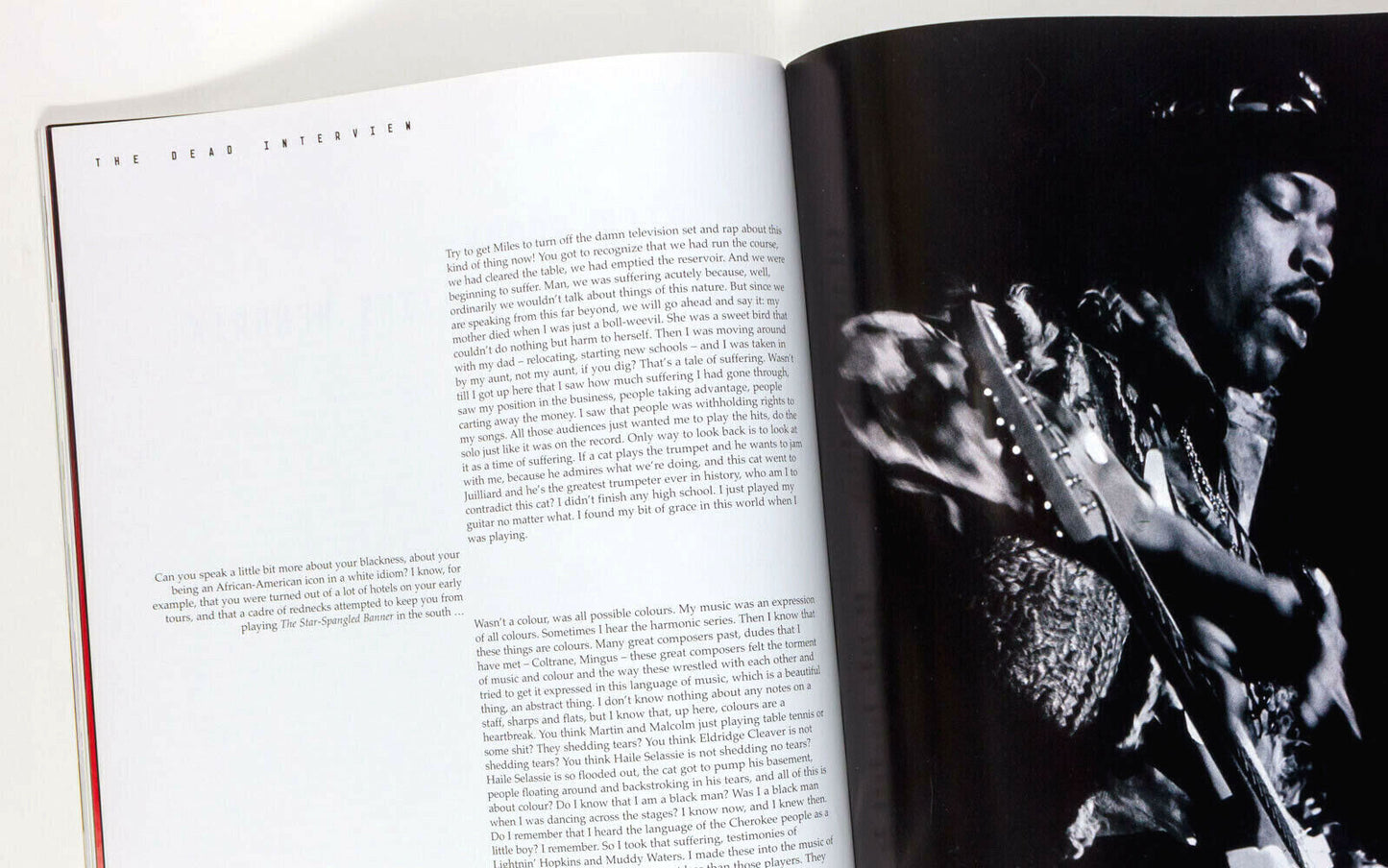 HENDRIX John Baldesarri HEDI SLIMANE Tilda Swinton PAUL BOWLES Zembla magazine 6