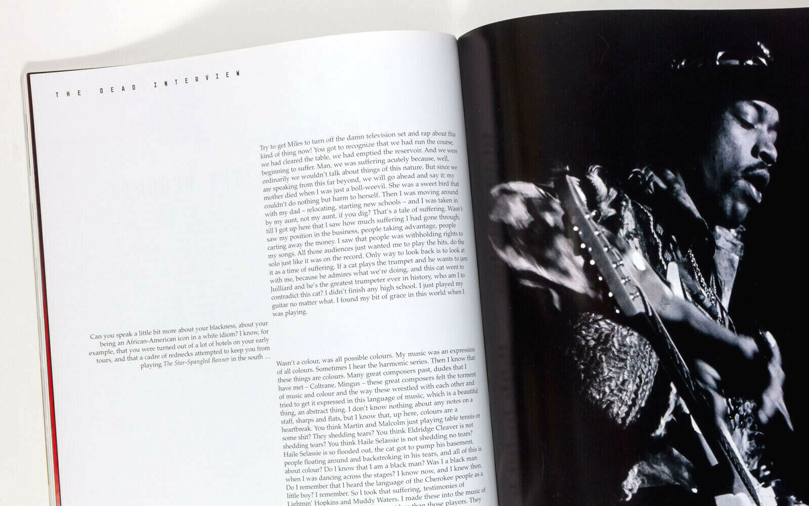 HENDRIX John Baldesarri HEDI SLIMANE Tilda Swinton PAUL BOWLES Zembla magazine 6