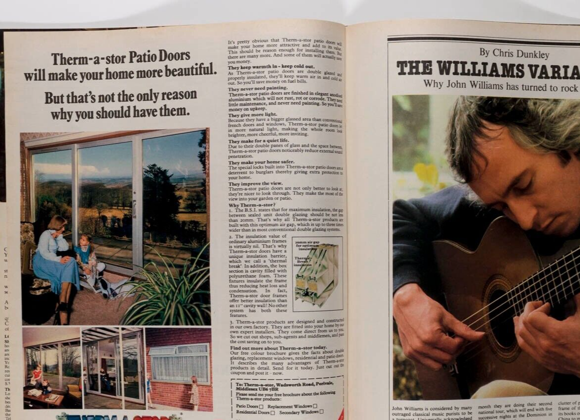 Yamamoto GAYLE HUNNICUTT John Williams TELEGRAPH magazine FREDERICK FORSYTH vtg2